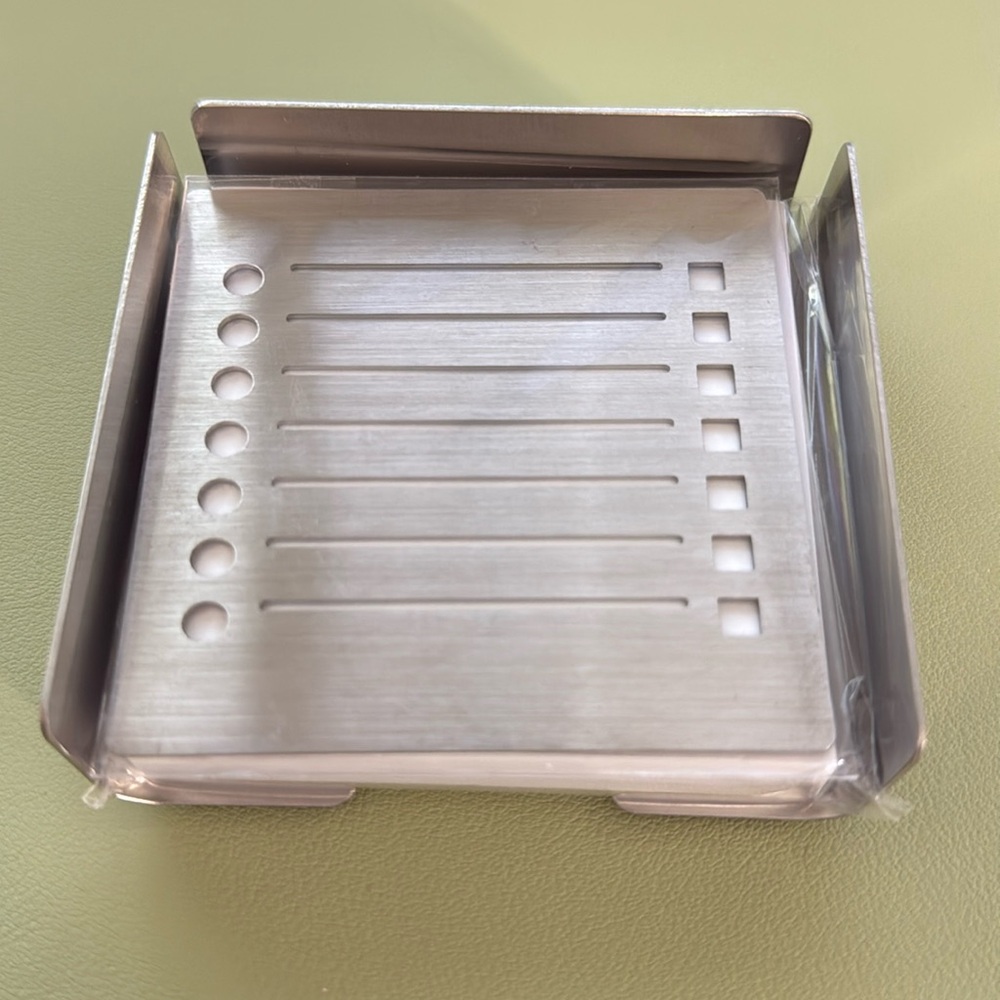 Cloth & Paper Sticky Note Holder + Stencil